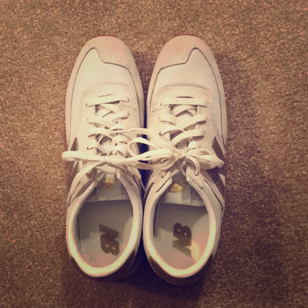 New Balance J Crew tennis shoes